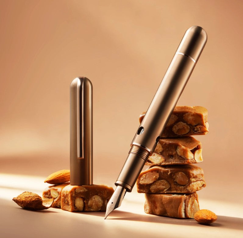 Nahvalur Nautilus Ti Toffee Fountain Pen - Blesket Canada