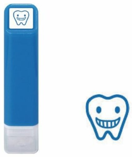 Kodomo No Kao Pre-Inked Schedule Stamp - Tooth - Blesket Canada