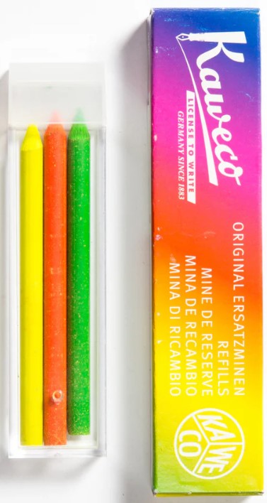 Kaweco Highlighter Color Leads 5.5 × 80 mm – 3 Pack - Blesket Canada