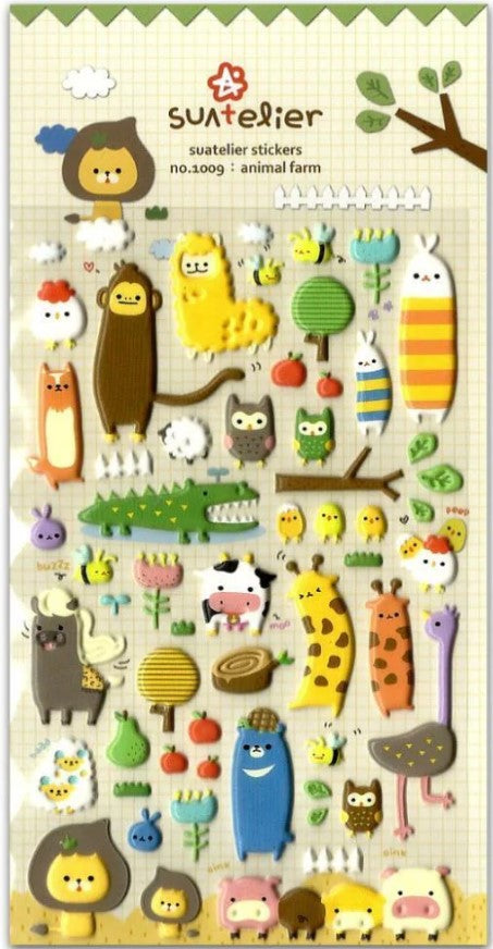 Suatelier Design Stickers – Animal Farm- Blesket Canada