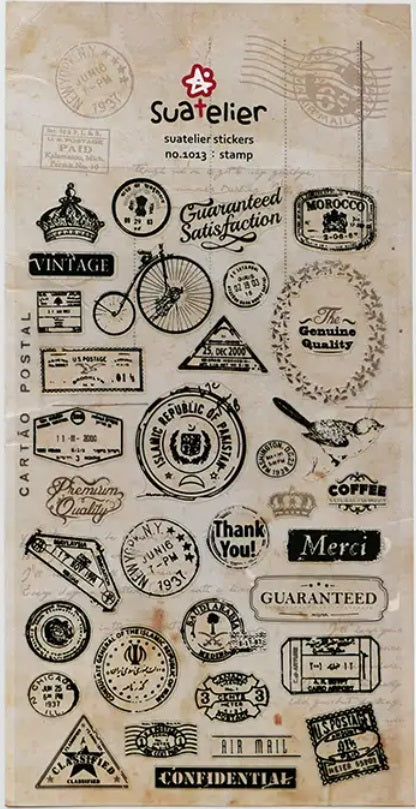 Suatelier Design Stickers – Stamp - Blesket Canada