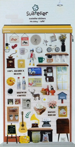 Suatelier Design Stickers – Cafe - Blesket Canada
