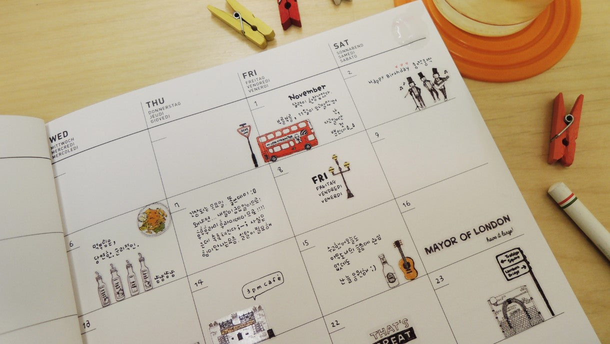 Suatelier Design Stickers – Days in London - Blesket Canada