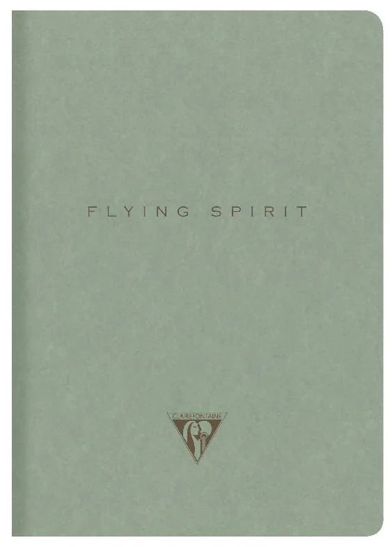Clairefontaine Flying Spirit Textile Stitch Notebook - 96 pages Lined - Blesket Canada