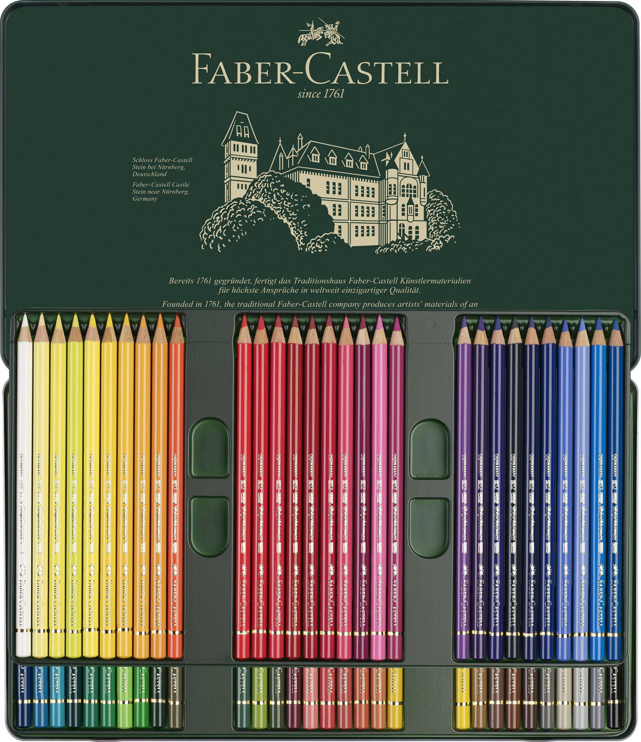 Faber-castell Polychromos Artists' Pencils Tin of 60 - Blesket Canada