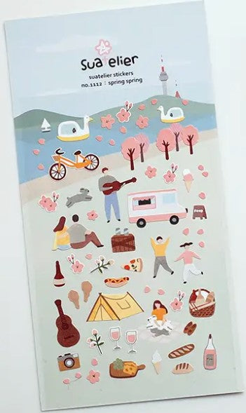 Suatelier Design Stickers – Spring Spring - Blesket Canada