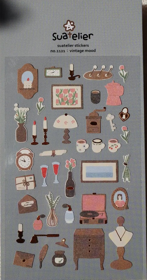Suatelier Design Stickers – Vintage Mood - Blesket Canada