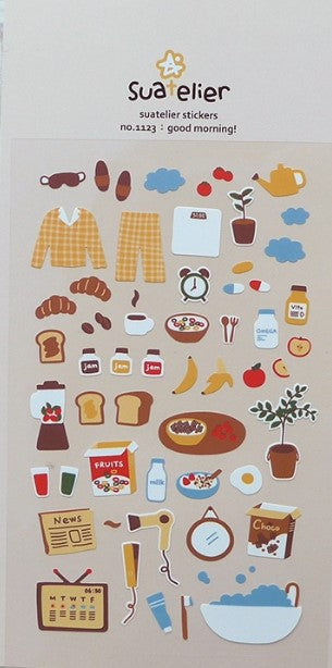 Suatelier Design Stickers – Good Morning - Blesket Canada