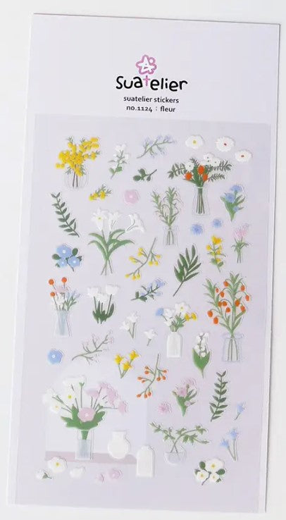 Suatelier Design Stickers – Fleur - Blesket Canada