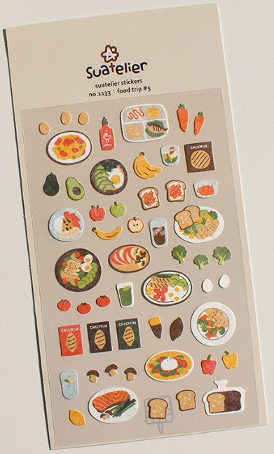 Suatelier Design Stickers – Food Trip #5 - Blesket Canada