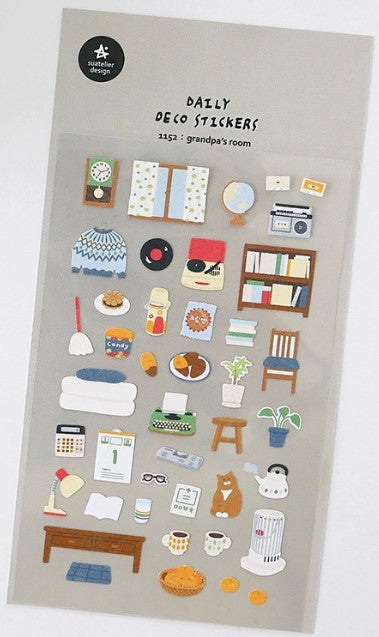 Suatelier Design Stickers – Grandpa's Room - Blesket Canada