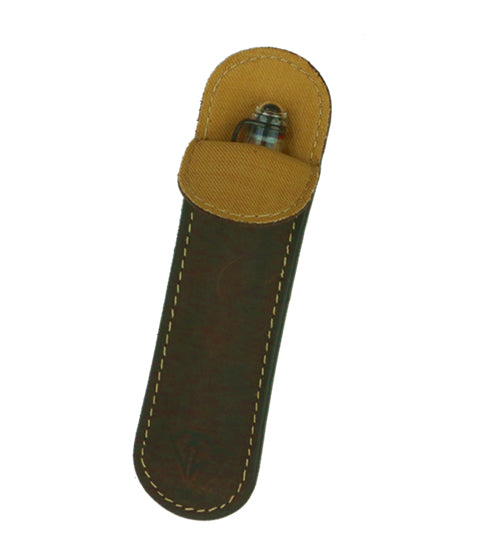 Dee Charles Single Pen Cases - Rawhide Gold - Blesket Canada