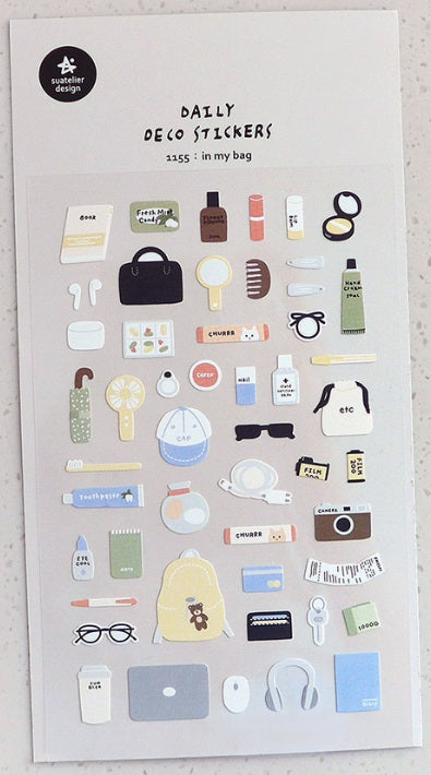 Suatelier Design Stickers – In My Bag - Blesket Canada