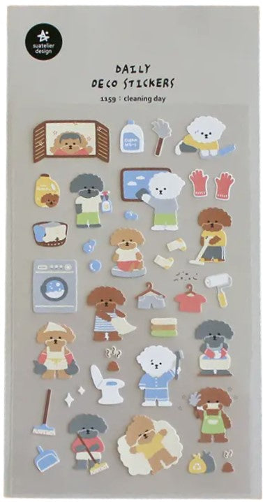 Suatelier Design Stickers – Cleaning Day - Blesket Canada