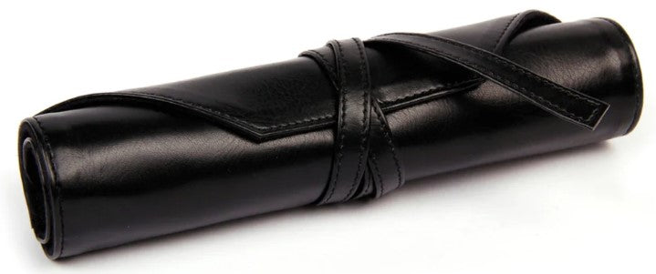 Rhodia Touch 2-in-1 Roller Case - Imitation Leather Organizer with Removable Pouch - Blesket Canada
