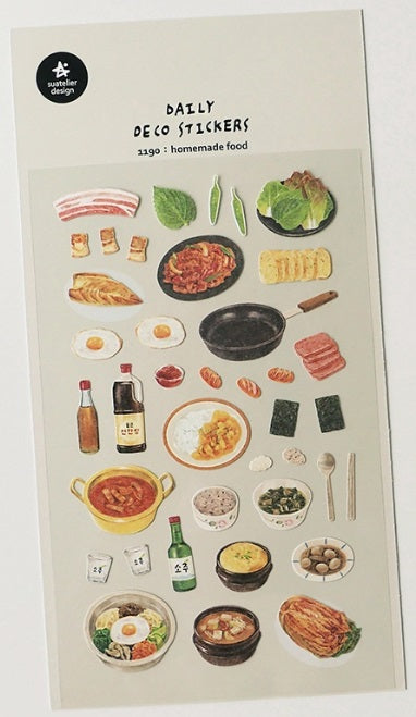 Suatelier Design Stickers – Homemade Food - Blesket Canada
