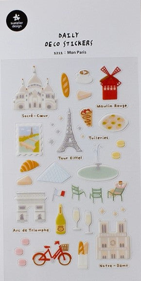 Suatelier Design Stickers – Mon Paris - Blesket Canada