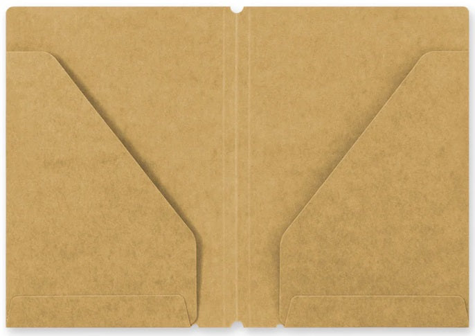 TRAVELER'S Notebook 010 Kraft Paper Folder - Passport Size - Blesket Canada