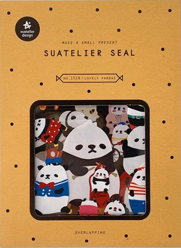 Suatelier Design Stickers – Lovely Pandas - Blesket Canada