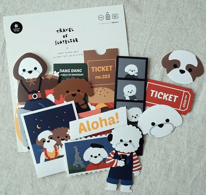 Suatelier Design Stickers – Let's Go On A Trip - Blesket Canada