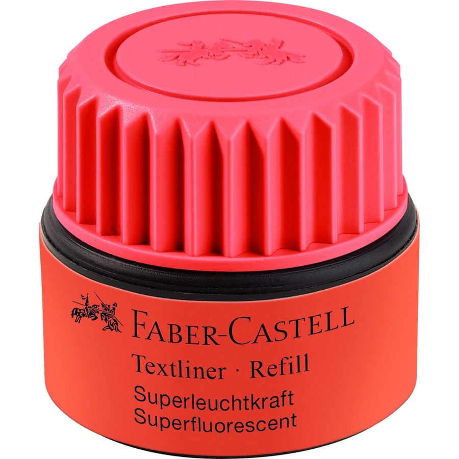 Faber Castell Textliner 1549 Refill System, Red - Blesket Canada