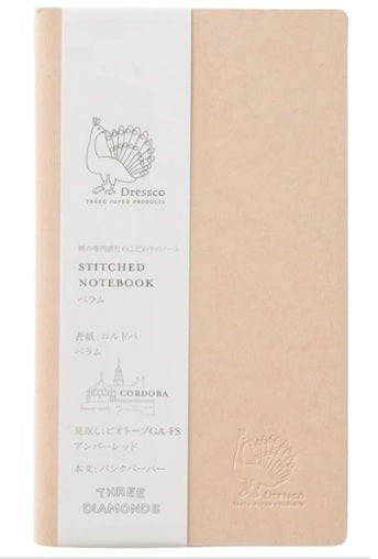 Dressco Stitched Notebook - Cordoba Beige - Blesket Canada