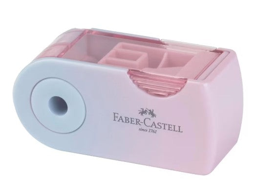 Faber-Castell Sleeve Mini Single-Hole Sharpener – Assorted Colours - Blesket Canada