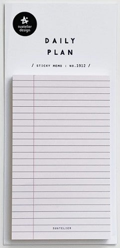 Suatelier Design Memo Stickers – Daily Plan 09 - Blesket Canada