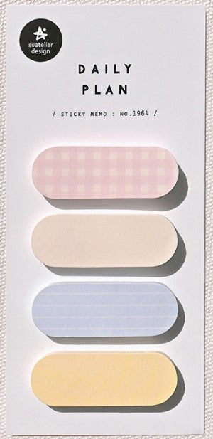 Suatelier Design Memo Stickers – Daily Plan 50 - Blesket Canada