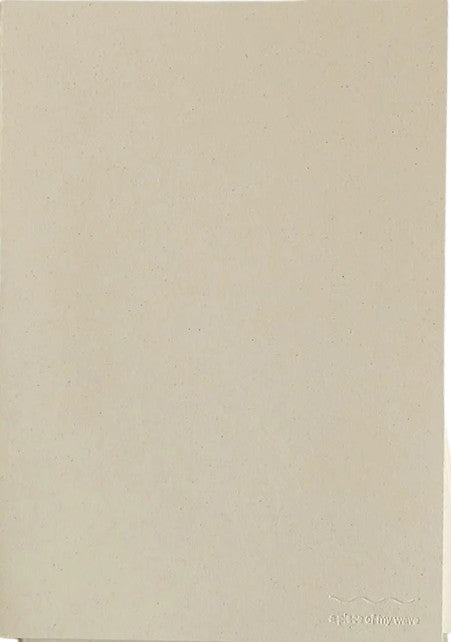 Suatelier Design My Wave Diary B6 - Ivory - Blesket Canada
