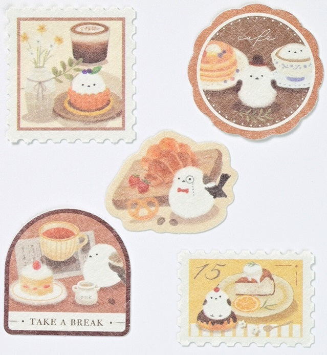 Mattari Animals Day Flake Stickers – Shimaenaga - Blesket Canada