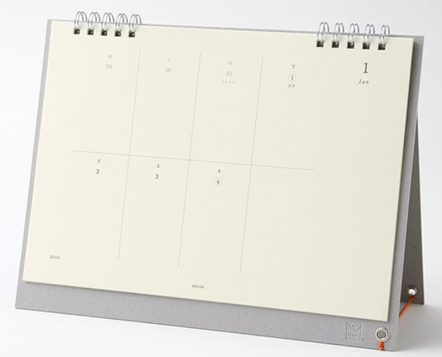 Midori MD Weekly Calendar Desk Type - 2026 - Blesket Canada