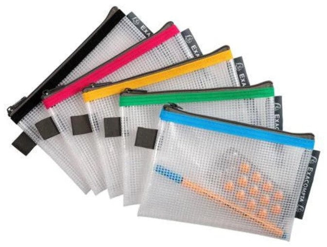 Exacompta Zipped Pocket EVA A6 - Assorted Colors - Blesket Canada