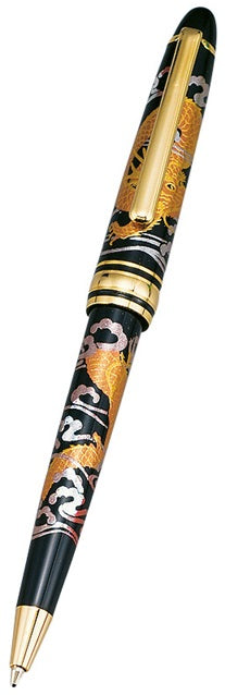 Lacquer Ballpoint Pen – Dragon Maki-e Design - Blesket Canada