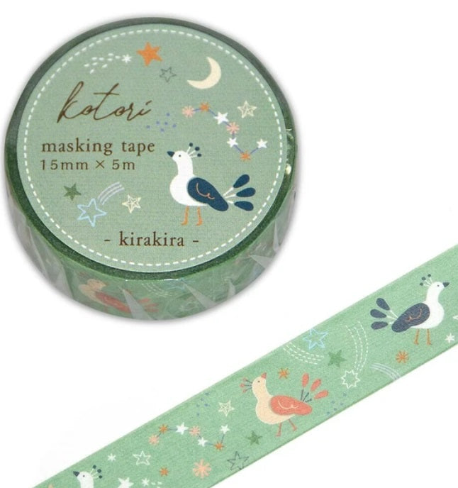 Kotori Kira-Kira Masking Tape - Sparkling - Blesket Canada