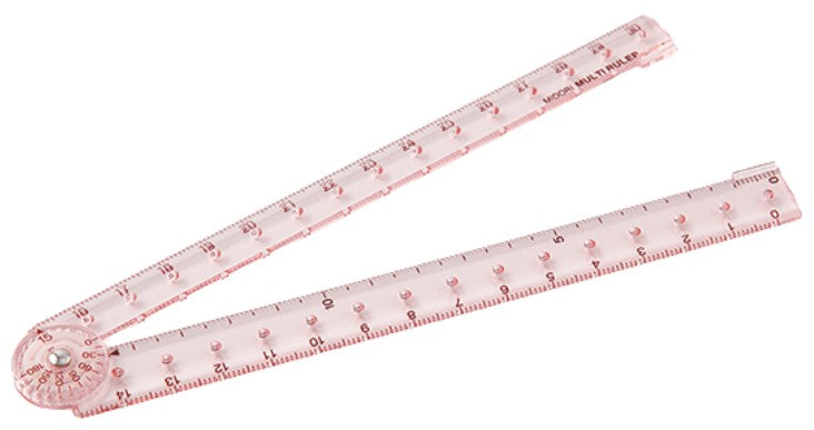 Midori Multi Ruler 30cm - Light Pink - Blesket Canada