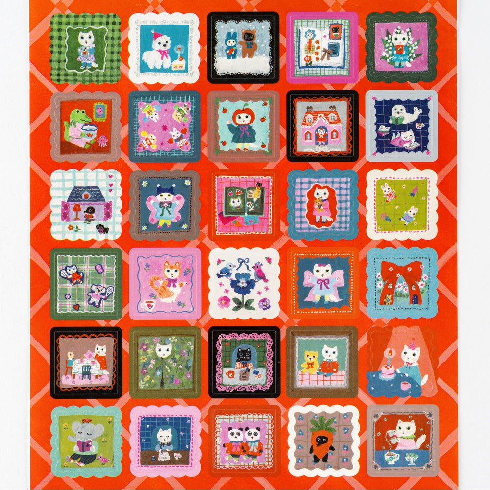 Hobonichi 2026 Stickers – Yumi Kitagishi Daily Life of White Cat - Blesket Canada