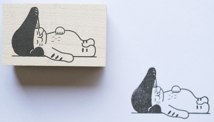 4legs Mushroom Cat Rubber Stamp - Blesket Canada