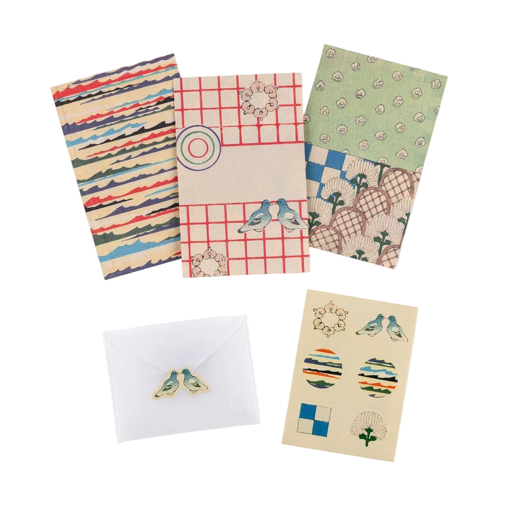 Hobonichi Unsodo - Bijutsukai Mini Letter Set - Blesket Canada