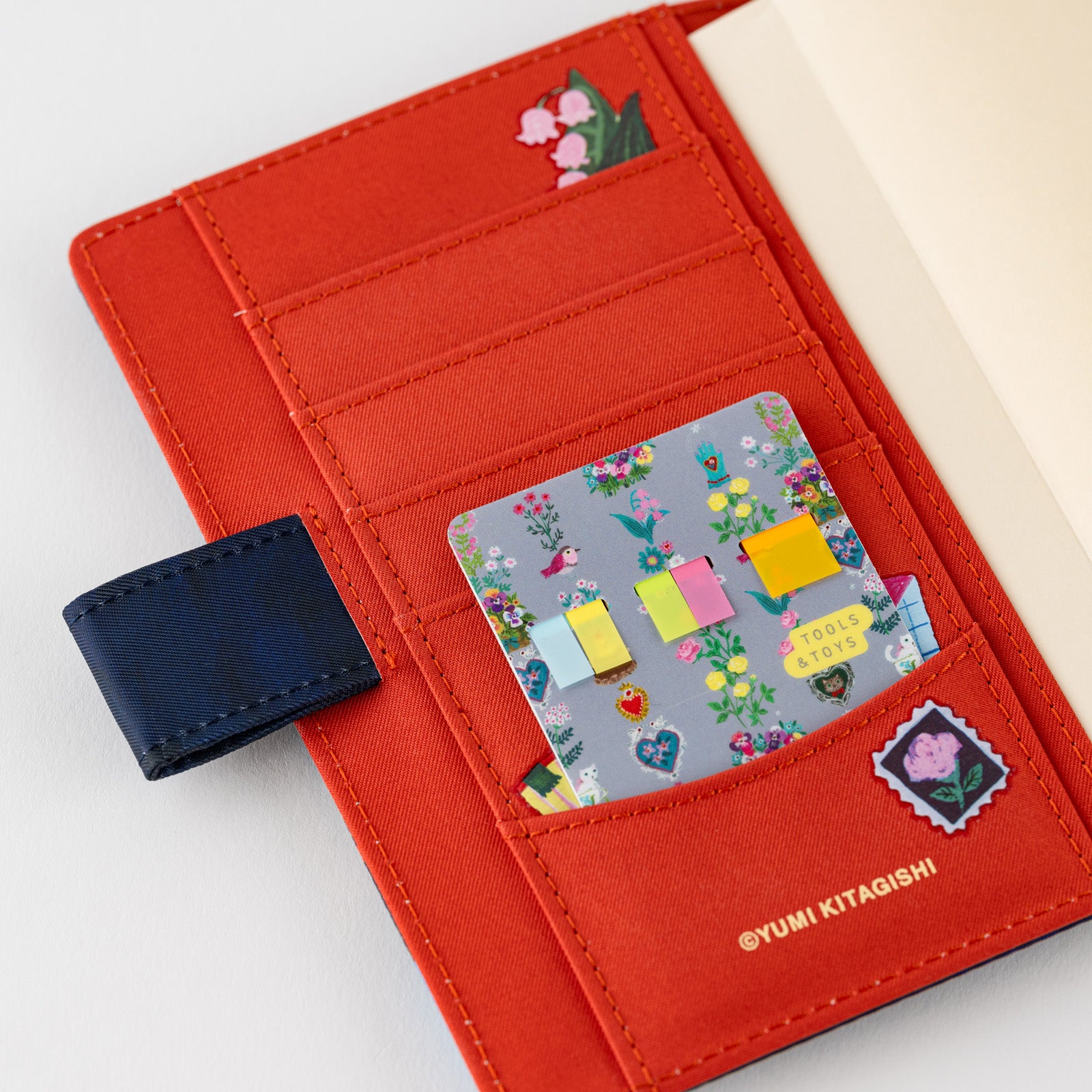 Hobonichi Translucent Sticky Notes - Yumi Kitagishi Beautiful Wallpaper - Blesket Canada