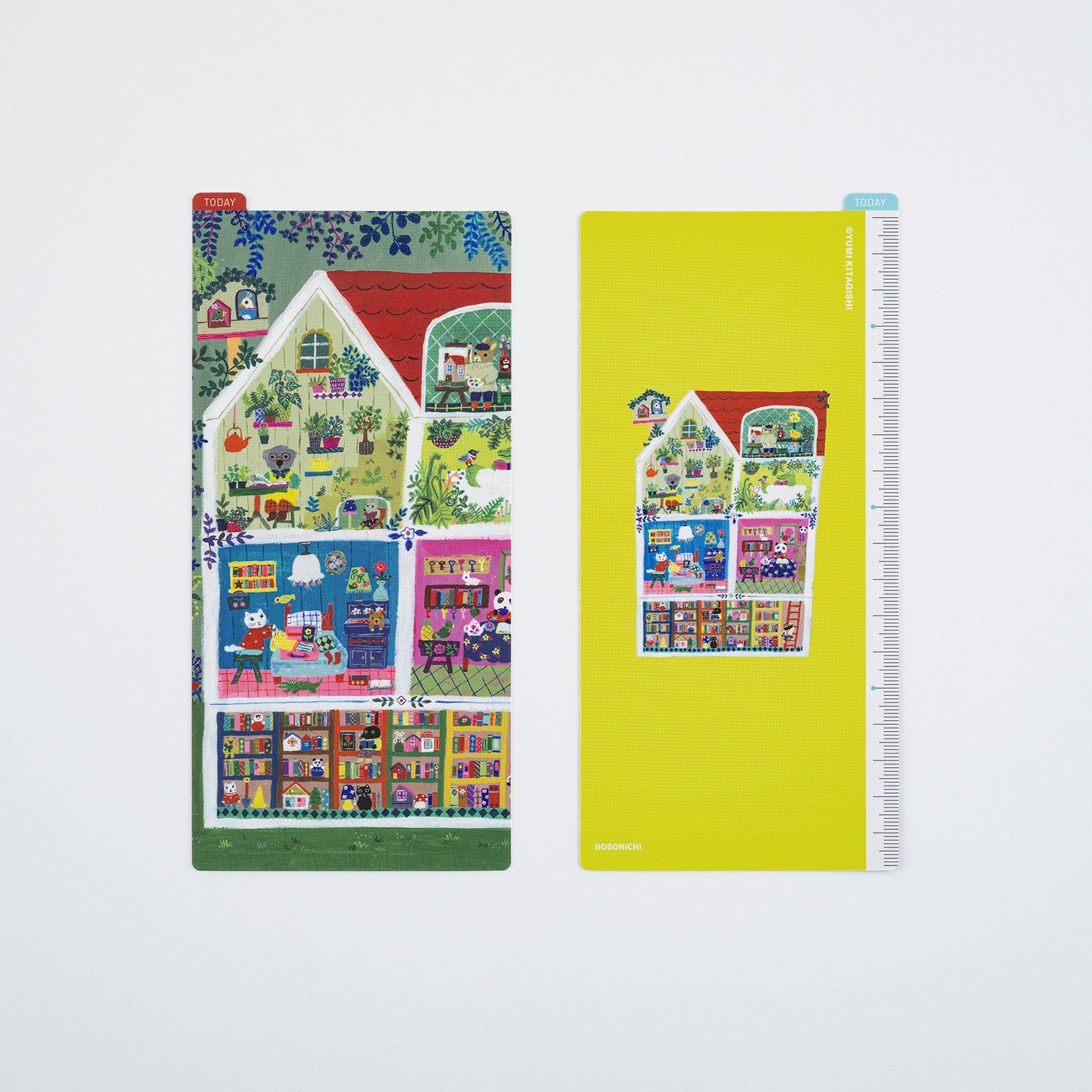 Hobonichi Pencil Board - Weeks - Yumi Kitagishi (Animal Condo) - Blesket Canada
