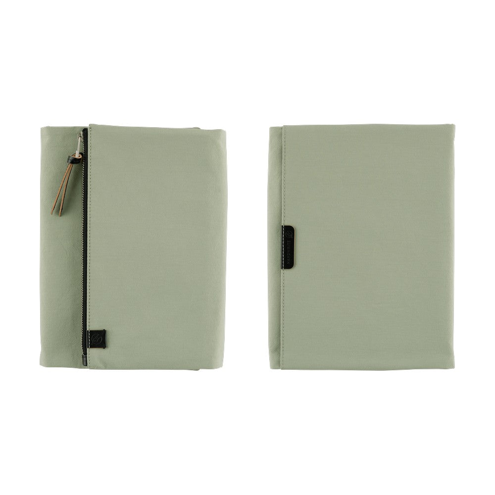 Hobonichi 2026 Cover Tragen in Oakmoss Tri-Fold with Magnetic Closure - A5 Cousin - Blesket Canada