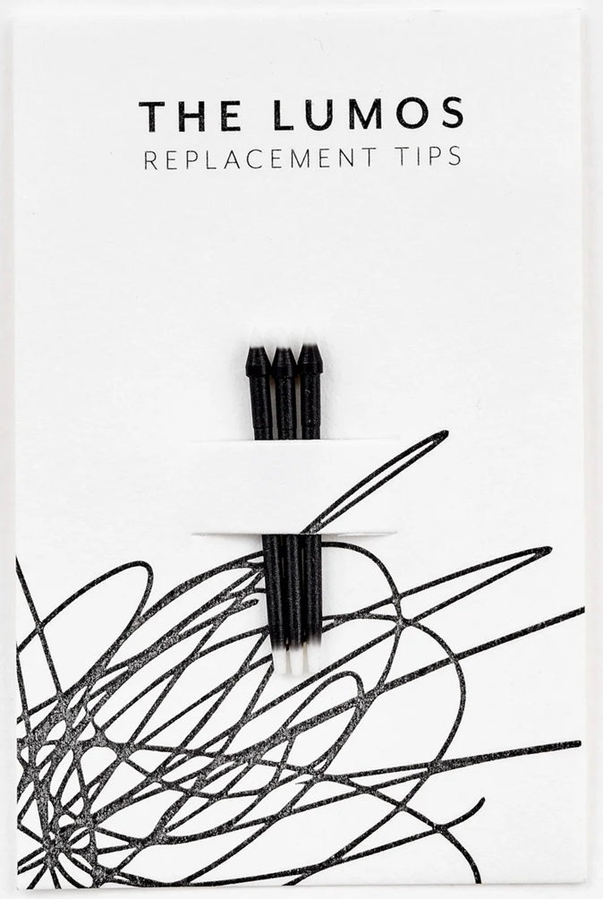 Tom's Studio Lumos Detail Brush Fibre Tips – Pack of 3 - Blesket Canada