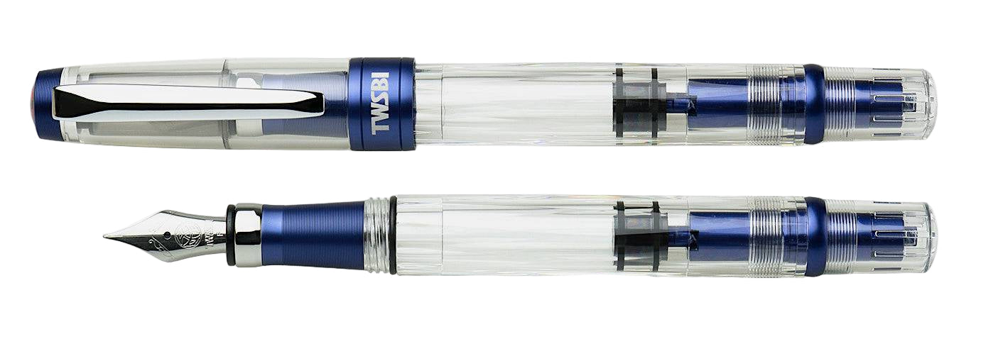 TWSBI Diamond 580ALR Navy Blue Fountain Pen - Blesket Canada