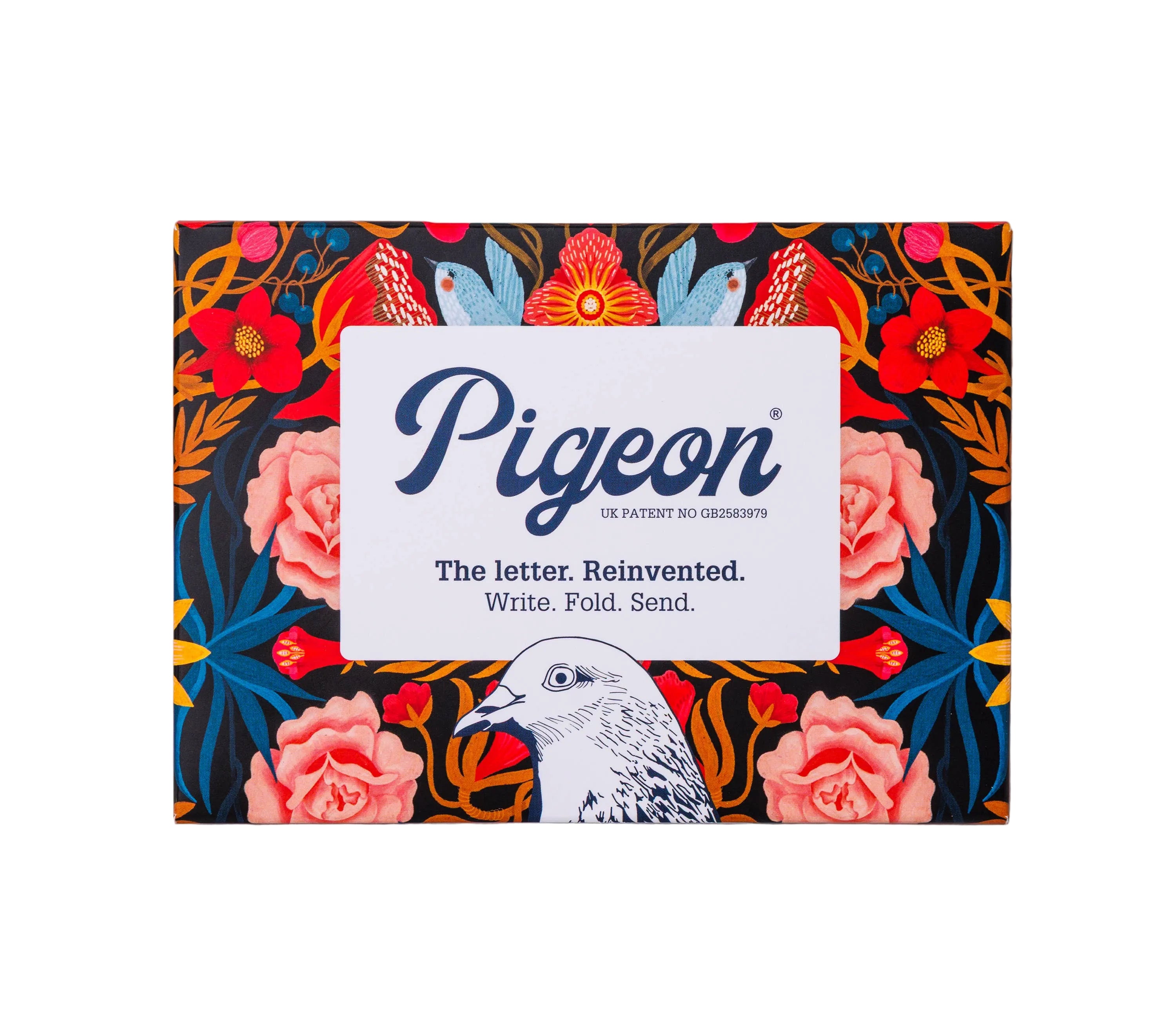 Bright & Beautiful Pigeon, Folding Letters, Pack of 6 - Blesket Canada