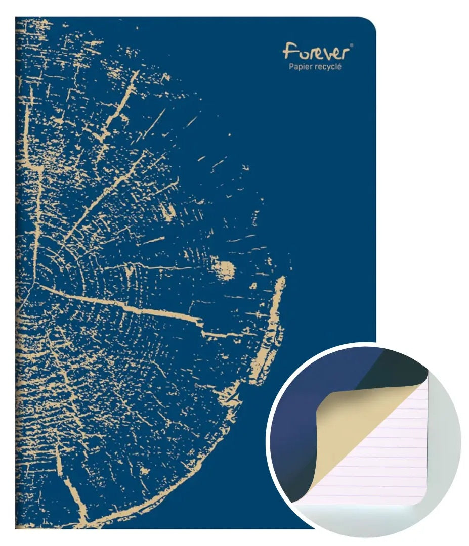 Clairefontaine Forever Premium Stapled Notebook A5 - 96 pages Lined - Blesket Canada