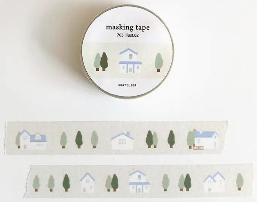 Suatelier Design Masking Tape – Illustration 02 - Blesket Canada