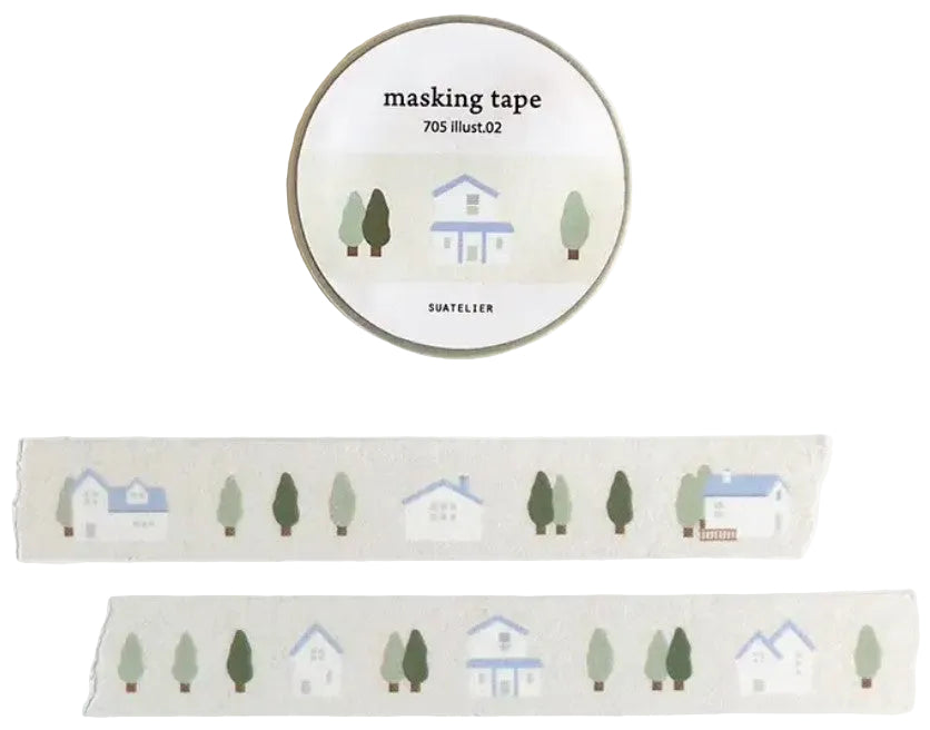 Suatelier Design Masking Tape – Illustration 02 - Blesket Canada