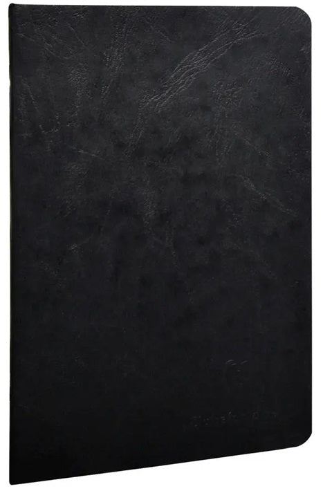 Clairefontaine Age-Bag Stapled Notebook Lined - Black A5 - 96 Pages - Blesket Canada