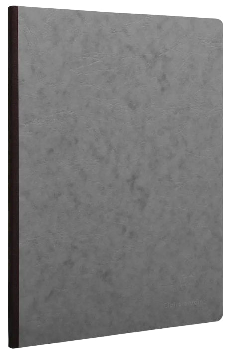 Clairefontaine Age Bag Notebook Clothbound Graph A4 - Grey - 192 pages - Blesket Canada